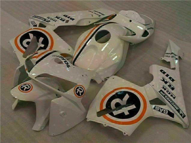 Best 2005-2006 White Repsol Honda CBR600RR Motorcycle Bodywork Best 2005-2006 White Repsol Honda CBR600RR Motorcycle Bodywork