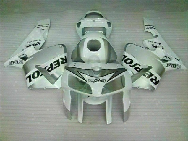 Best 2005-2006 White Repsol Honda CBR600RR Motorbike Fairing Kits Best 2005-2006 White Repsol Honda CBR600RR Motorbike Fairing Kits