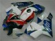 Best 2005-2006 White Blue Honda CBR600RR Moto Fairings Best 2005-2006 White Blue Honda CBR600RR Moto Fairings