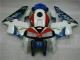 Best 2005-2006 White Blue Honda CBR600RR Moto Fairings Best 2005-2006 White Blue Honda CBR600RR Moto Fairings