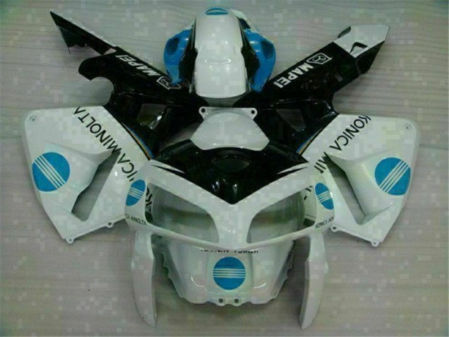 Best 2005-2006 White Blue Honda CBR600RR Motorcyle Fairings Best 2005-2006 White Blue Honda CBR600RR Motorcyle Fairings