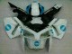 Best 2005-2006 White Blue Honda CBR600RR Motorcyle Fairings Best 2005-2006 White Blue Honda CBR600RR Motorcyle Fairings