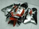 Best 2005-2006 Black Silver Red Honda CBR600RR Motorcycle Fairings Best 2005-2006 Black Silver Red Honda CBR600RR Motorcycle Fairings