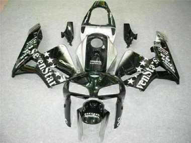 Best 2005-2006 Black Honda CBR600RR Motorcyle Fairings
