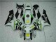 Best 2005-2006 White Yellow Green 52 Honda CBR600RR Motorcycle Bodywork Best 2005-2006 White Yellow Green 52 Honda CBR600RR Motorcycle Bodywork