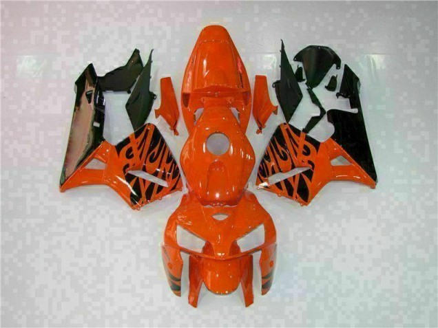 Best 2005-2006 Orange Honda CBR600RR Motor Fairings Best 2005-2006 Orange Honda CBR600RR Motor Fairings
