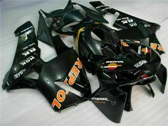 Best 2005-2006 Black Repsol Honda CBR600RR Motorcylce Fairings Best 2005-2006 Black Repsol Honda CBR600RR Motorcylce Fairings