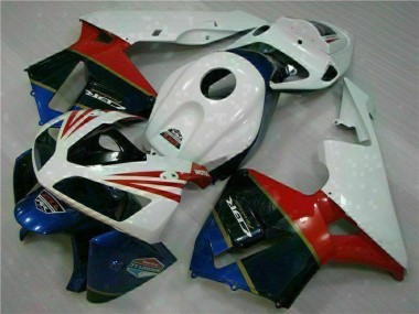 Best 2005-2006 White Honda CBR600RR Motorcycle Fairings