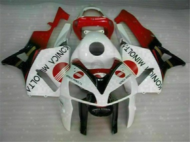 Best 2005-2006 White Honda CBR600RR Motorcycle Fairing Kits