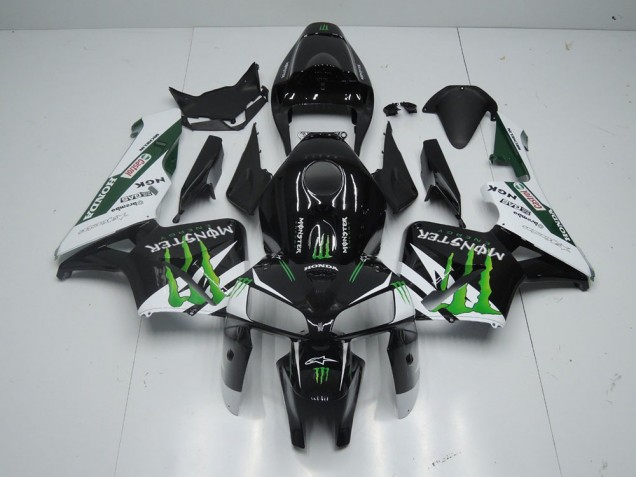 Best 2005-2006 Black Monster Honda CBR600RR Motorcycle Fairing Best 2005-2006 Black Monster Honda CBR600RR Motorcycle Fairing