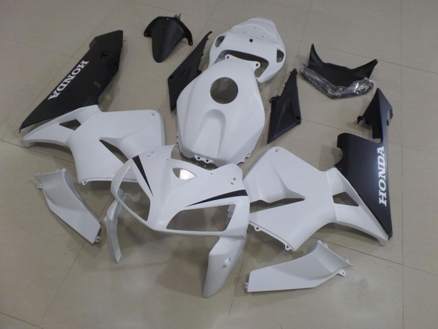 Best 2005-2006 White Black Honda CBR600RR Motorcycle Fairings Best 2005-2006 White Black Honda CBR600RR Motorcycle Fairings
