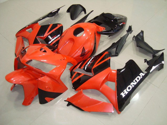 Best 2005-2006 Orange Honda CBR600RR Motor Fairings & Bodywork