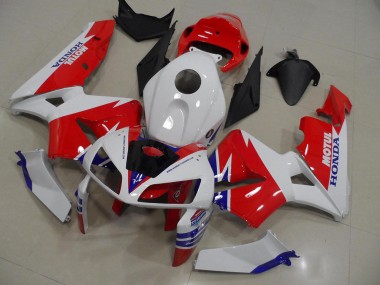 Best 2005-2006 Red White Honda CBR600RR Motorcycle Fairing Kit