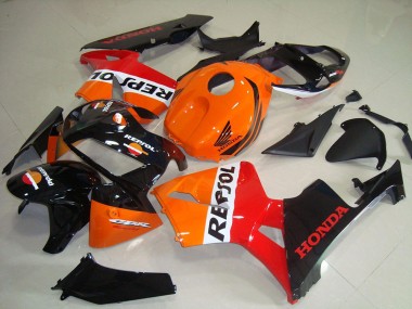 Best 2005-2006 Repsol Honda CBR600RR Motorcycle Fairings Bodywork