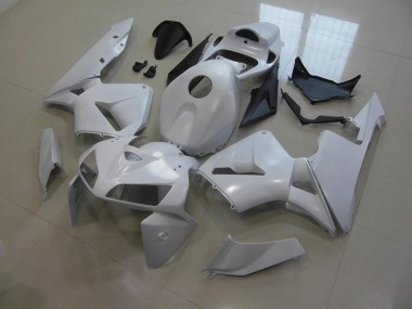 Best 2005-2006 White Honda CBR600RR Motorcycle Fairings Kit