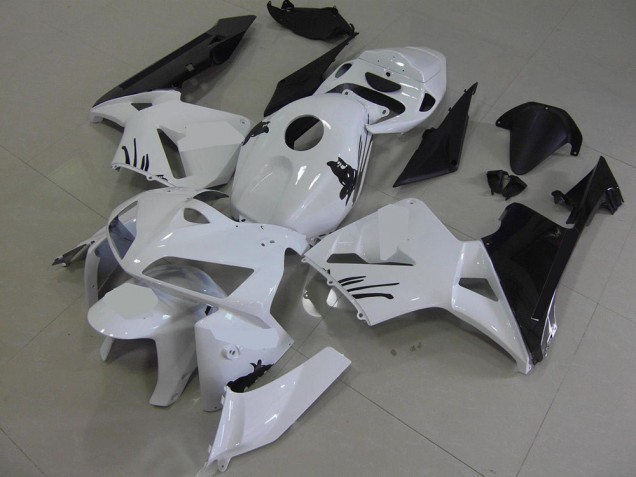 Best 2005-2006 White with Special Decals Honda CBR600RR Motorcylce Fairings Best 2005-2006 White with Special Decals Honda CBR600RR Motorcylce Fairings