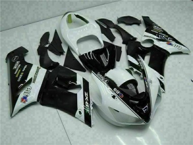 Best 2005-2006 Red Black Kawasaki ZX6R Motorcycle Fairing