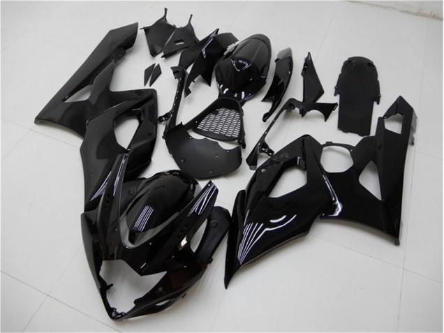 Best 2005-2006 Glossy Black Suzuki GSXR 1000 Bike Fairings Best 2005-2006 Glossy Black Suzuki GSXR 1000 Bike Fairings