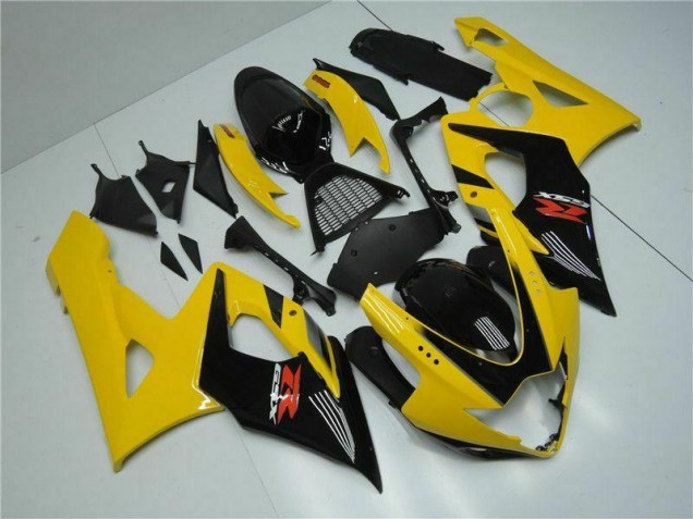 Best 2005-2006 Yellow Suzuki GSXR 1000 Replacement Fairings Best 2005-2006 Yellow Suzuki GSXR 1000 Replacement Fairings