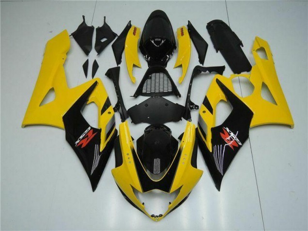Best 2005-2006 Yellow Suzuki GSXR 1000 Replacement Fairings Best 2005-2006 Yellow Suzuki GSXR 1000 Replacement Fairings