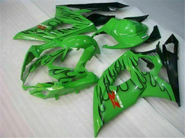 Best 2005-2006 Green Suzuki GSXR 1000 Motorcycle Fairing Best 2005-2006 Green Suzuki GSXR 1000 Motorcycle Fairing