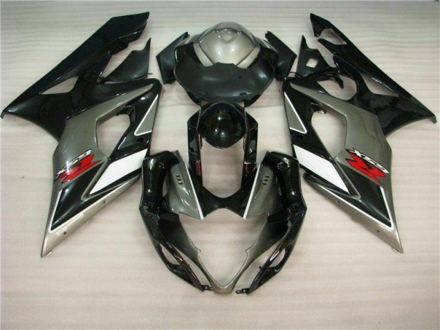 Best 2005-2006 Grey Black Suzuki GSXR 1000 Bike Fairings
