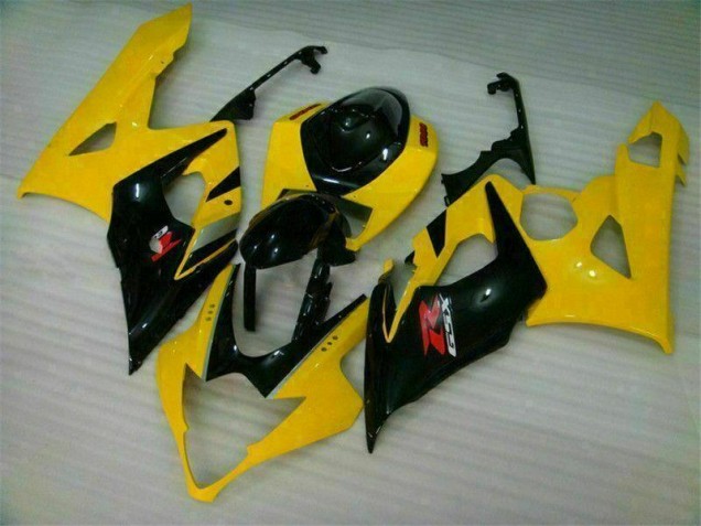 Best 2005-2006 Yellow Black Suzuki GSXR 1000 Motor Bike Fairings Best 2005-2006 Yellow Black Suzuki GSXR 1000 Motor Bike Fairings
