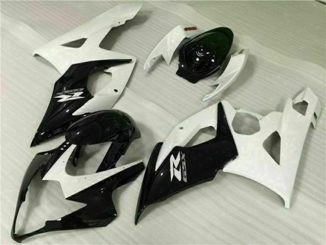 Best 2005-2006 White Black Suzuki GSXR 1000 Moto Fairings Best 2005-2006 White Black Suzuki GSXR 1000 Moto Fairings