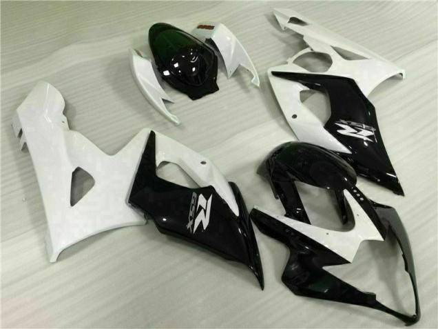 Best 2005-2006 White Black Suzuki GSXR 1000 Moto Fairings Best 2005-2006 White Black Suzuki GSXR 1000 Moto Fairings