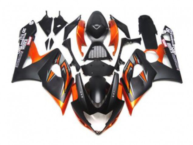 Best 2005-2006 Black Orange Suzuki GSXR 1000 Motorbike Fairing Best 2005-2006 Black Orange Suzuki GSXR 1000 Motorbike Fairing
