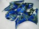 Best 2006-2007 Yellow Flame Blue Honda CBR1000RR Replacement Fairings Best 2006-2007 Yellow Flame Blue Honda CBR1000RR Replacement Fairings
