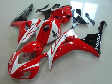 Best 2006-2007 Red White Honda CBR1000RR Motorcycle Fairing Kits