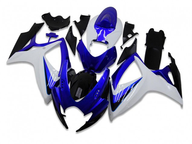 Best 2006-2007 Blue White Suzuki GSXR 600/750 Motorbike Fairing Best 2006-2007 Blue White Suzuki GSXR 600/750 Motorbike Fairing