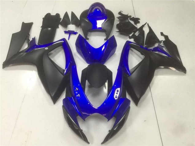 Best 2006-2007 Black Blue Suzuki GSXR 600/750 Motorbike Fairing Kits & Bodywork Best 2006-2007 Black Blue Suzuki GSXR 600/750 Motorbike Fairing Kits & Bodywork