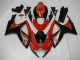 Best 2006-2007 Red Suzuki GSXR 600/750 Bike Fairing Kit