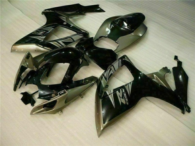 Best 2006-2007 Black Grey Suzuki GSXR 600/750 Motorcycle Fairing Kits Best 2006-2007 Black Grey Suzuki GSXR 600/750 Motorcycle Fairing Kits