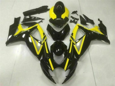 Best 2006-2007 Black Suzuki GSXR 600/750 Replacement Fairings