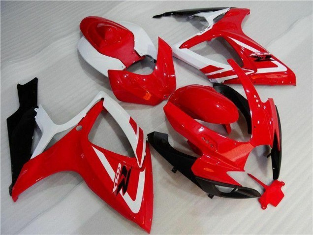 Best 2006-2007 Red White Suzuki GSXR 600/750 Motorbike Fairing Best 2006-2007 Red White Suzuki GSXR 600/750 Motorbike Fairing