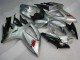 Best 2006-2007 Silver Suzuki GSXR 600/750 Motorcyle Fairings