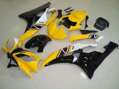 Best 2006-2007 Yellow Yamaha YZF R6 Motorbike Fairings