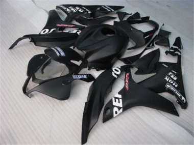 Best 2007-2008 Black Repsol Honda CBR600RR Motorbike Fairing