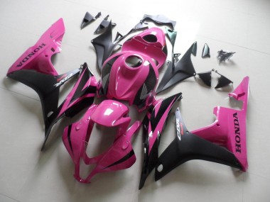 Best 2007-2008 Pink Black Honda CBR600RR Motorbike Fairings