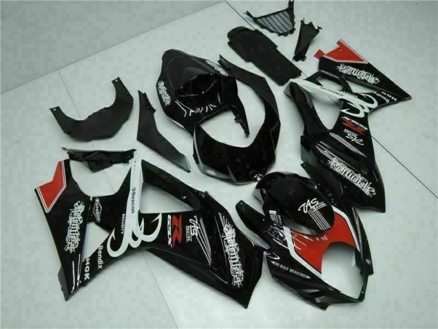 Best 2007-2008 Black Suzuki GSXR 1000 K7 Bike Fairing Best 2007-2008 Black Suzuki GSXR 1000 K7 Bike Fairing