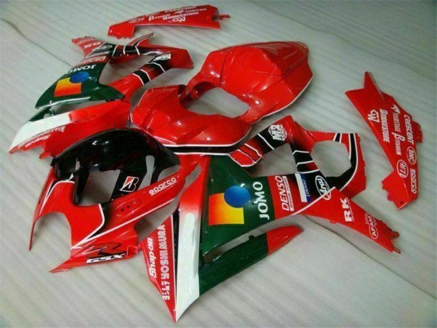 Best 2007-2008 Red Suzuki GSXR 1000 K7 Replacement Motorcycle Fairings Best 2007-2008 Red Suzuki GSXR 1000 K7 Replacement Motorcycle Fairings