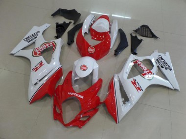 Best 2007-2008 Lucky Strike Suzuki GSXR 1000 K7 Motorcylce Fairings