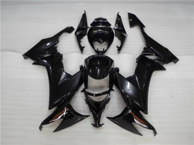 Best 2008-2010 Glossy Black Kawasaki ZX10R Motorcycle Fairing Kit Best 2008-2010 Glossy Black Kawasaki ZX10R Motorcycle Fairing Kit