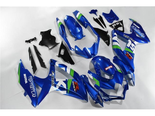 Best 2008-2010 Blue White Green Suzuki GSXR 600/750 Motor Bike Fairings Best 2008-2010 Blue White Green Suzuki GSXR 600/750 Motor Bike Fairings