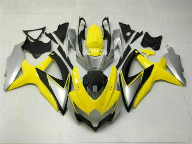 Best 2008-2010 Yellow Suzuki GSXR 600/750 Replacement Motorcycle Fairings Best 2008-2010 Yellow Suzuki GSXR 600/750 Replacement Motorcycle Fairings