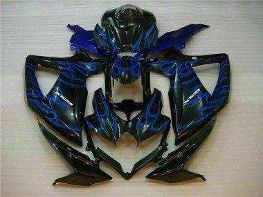 Best 2008-2010 Blue Black Suzuki GSXR 600/750 Motorcycle Fairings Kit