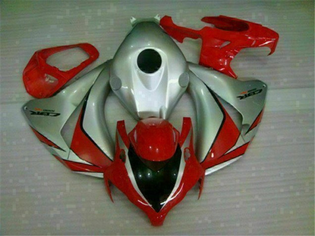 Best 2008-2011 Red Silver Honda CBR1000RR Motorbike Fairing Best 2008-2011 Red Silver Honda CBR1000RR Motorbike Fairing